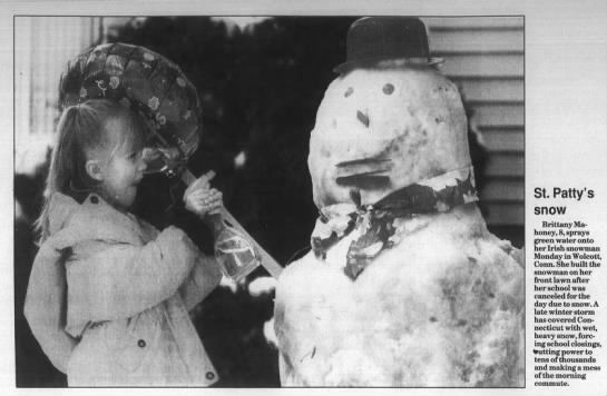 St. Patty's Snow